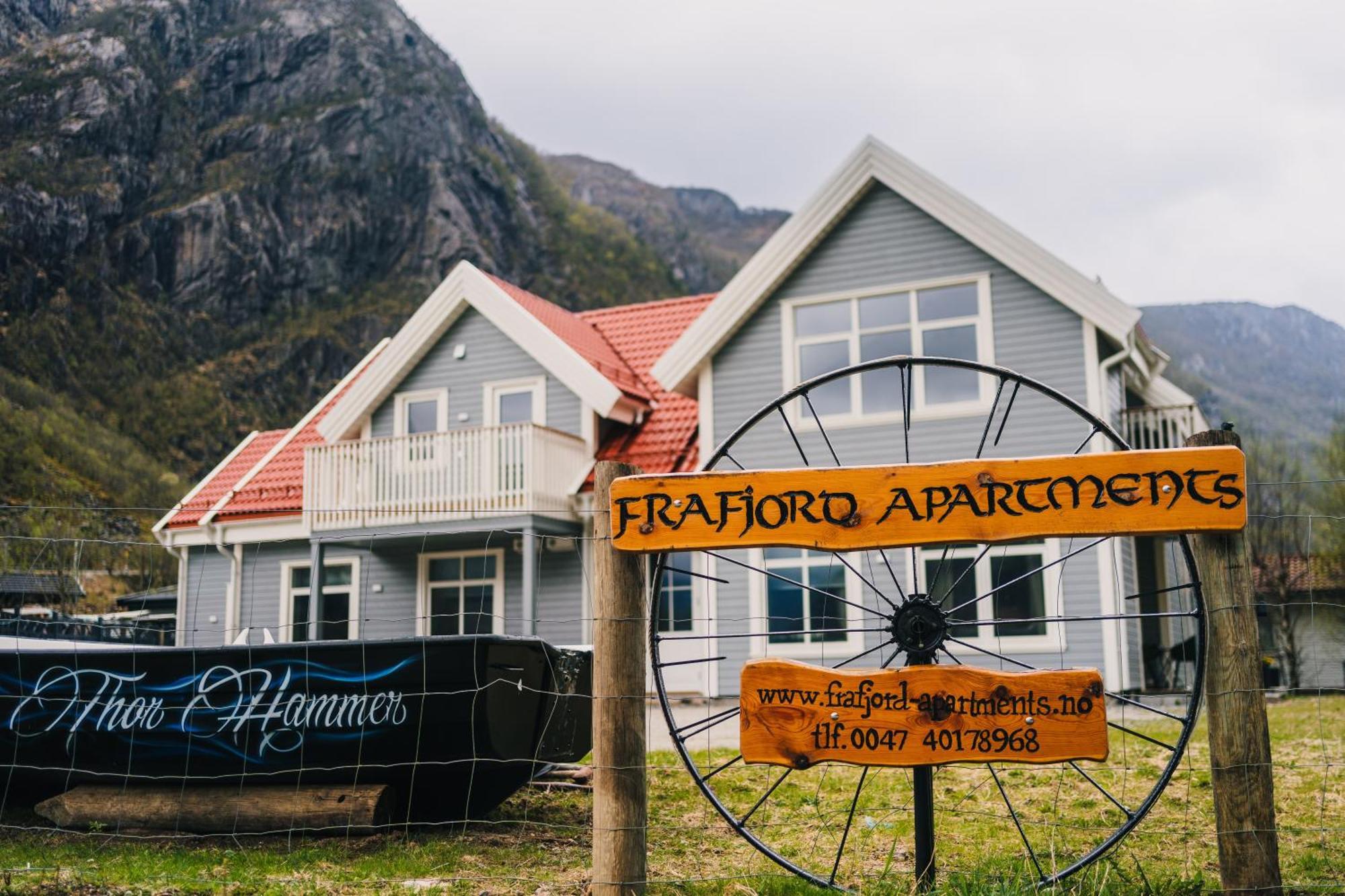 Frafjord Apartments Thor Dirdal Kültér fotó